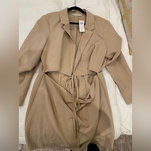 Abercrombie blazer dress with cutout
